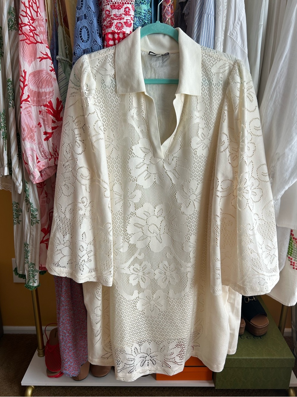 New Tuckernuck cream dress XXXL